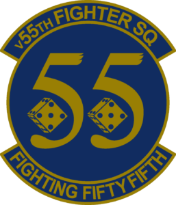 55th FS logo broken down