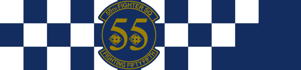 v55th Fighter Squadron Logo